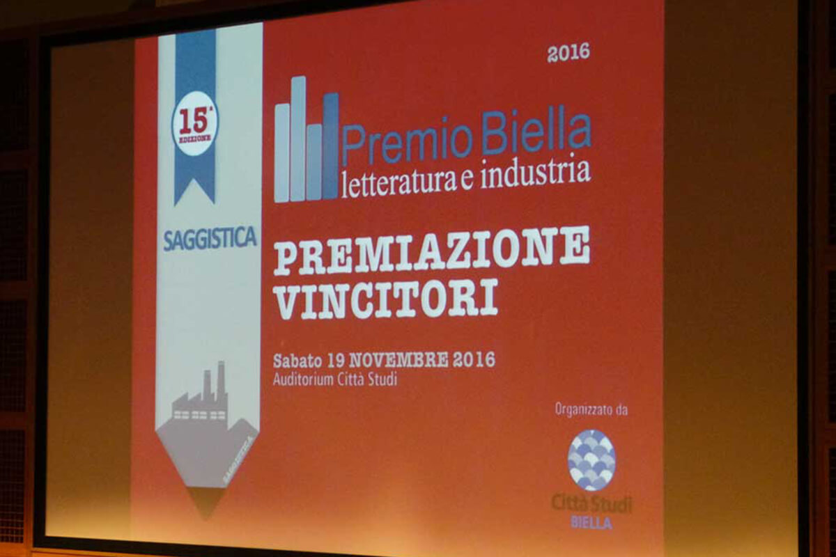 GGI - Premiazione Il Premio Biella Letteratura e Industria
