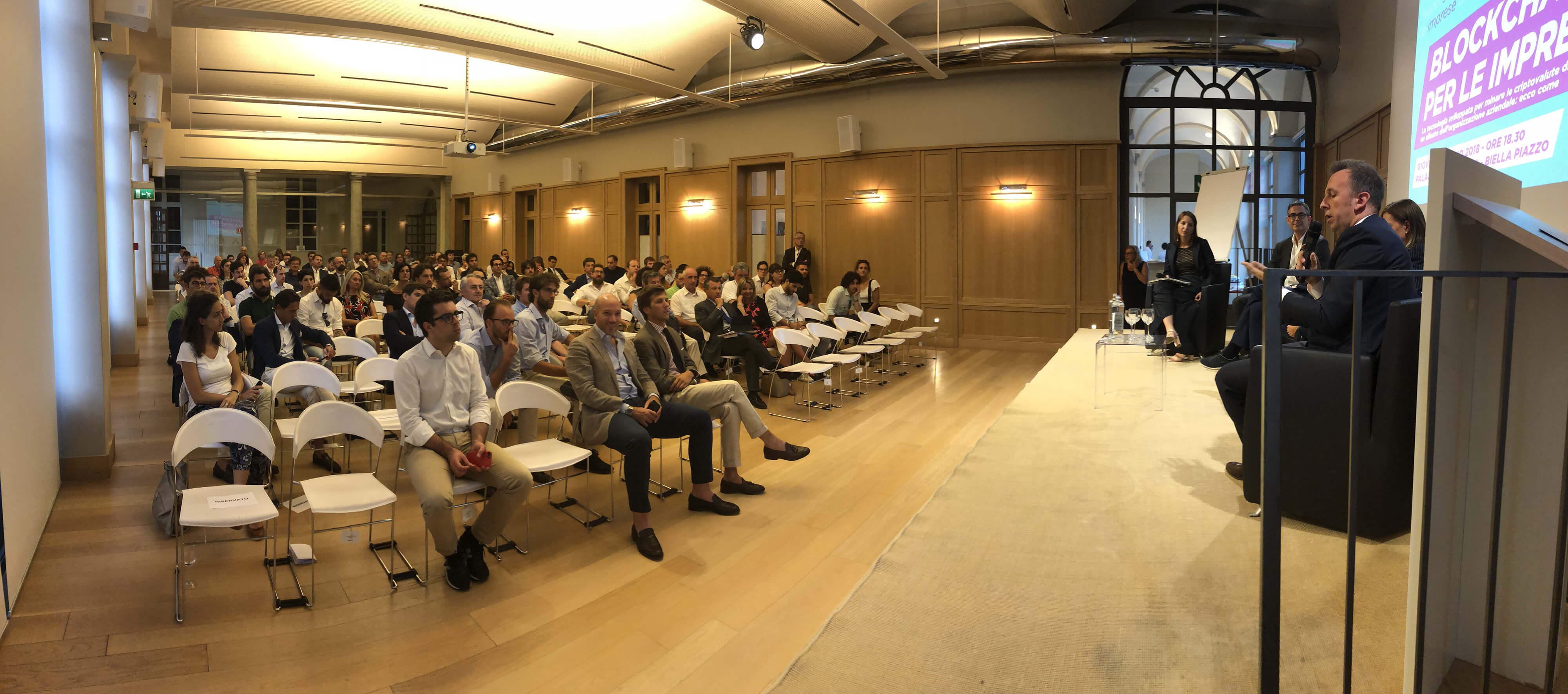 Blockchain, interesse per il secondo incontro di Sfidiamo il Futuro. 